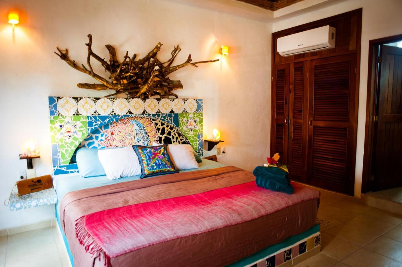 Nacional Beach Club & Bungalows Mahahual Esterno foto