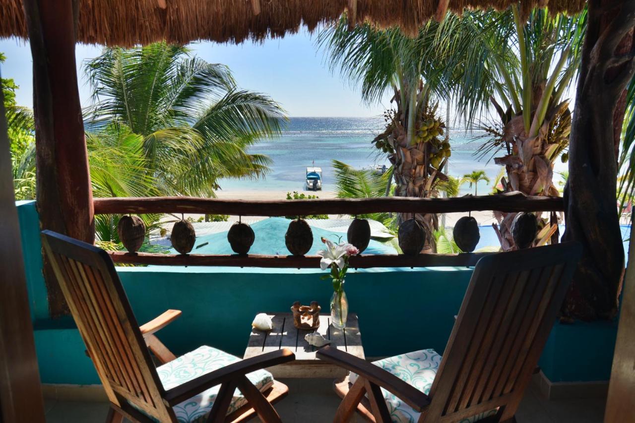 Nacional Beach Club & Bungalows Mahahual Esterno foto