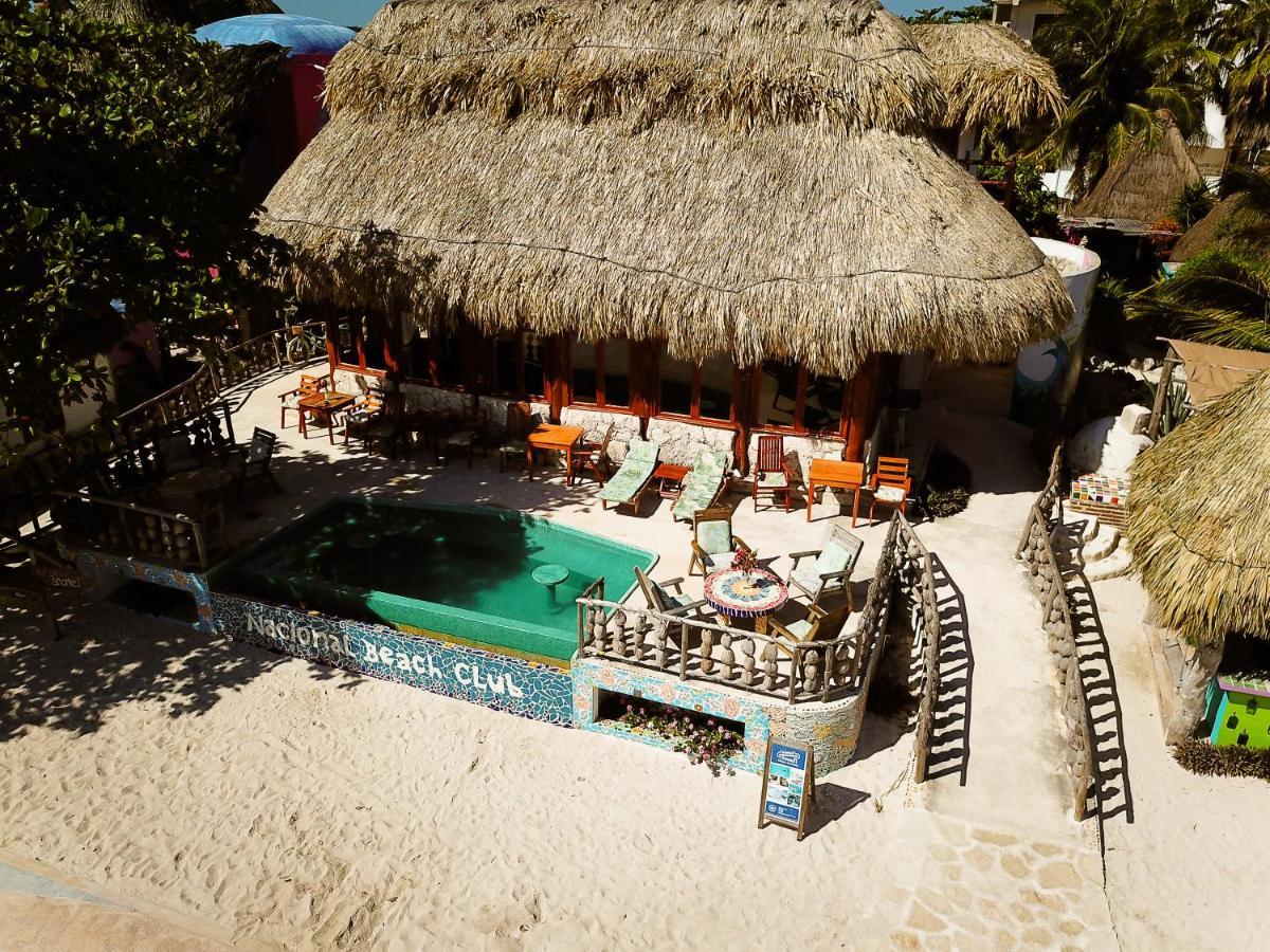 Nacional Beach Club & Bungalows Mahahual Esterno foto